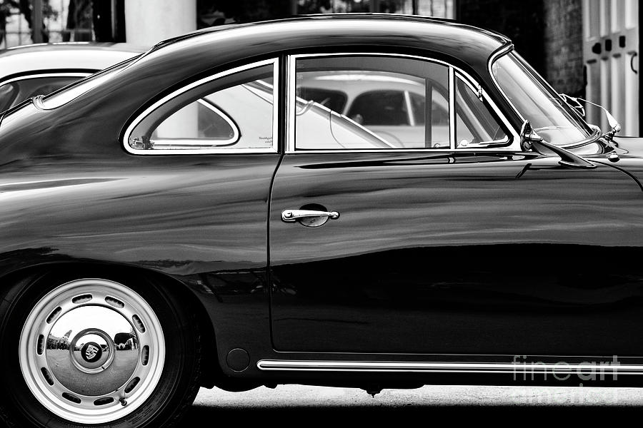 1960 Porsche 356 Monochrome Photograph by Tim Gainey