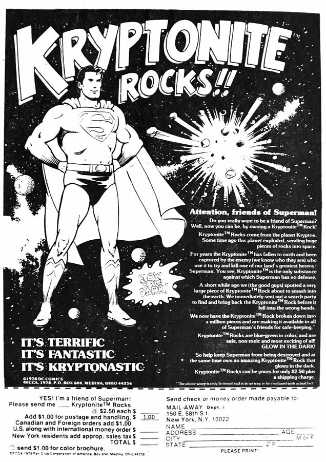 1960s Kryptonite Rocks add Photograph by David Lee Thompson