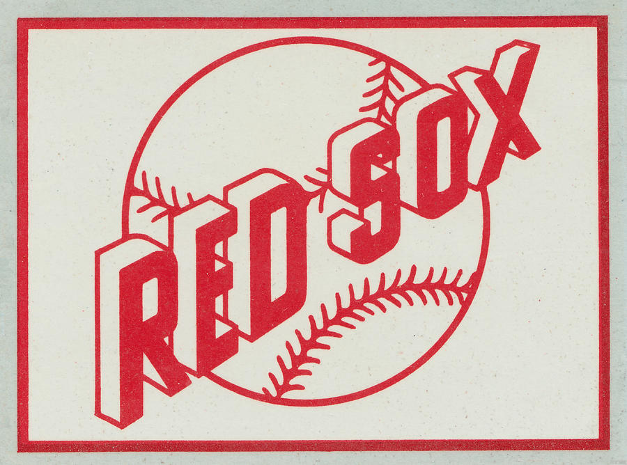 1961 Boston Red Sox Art Mixed Media by Row One Brand