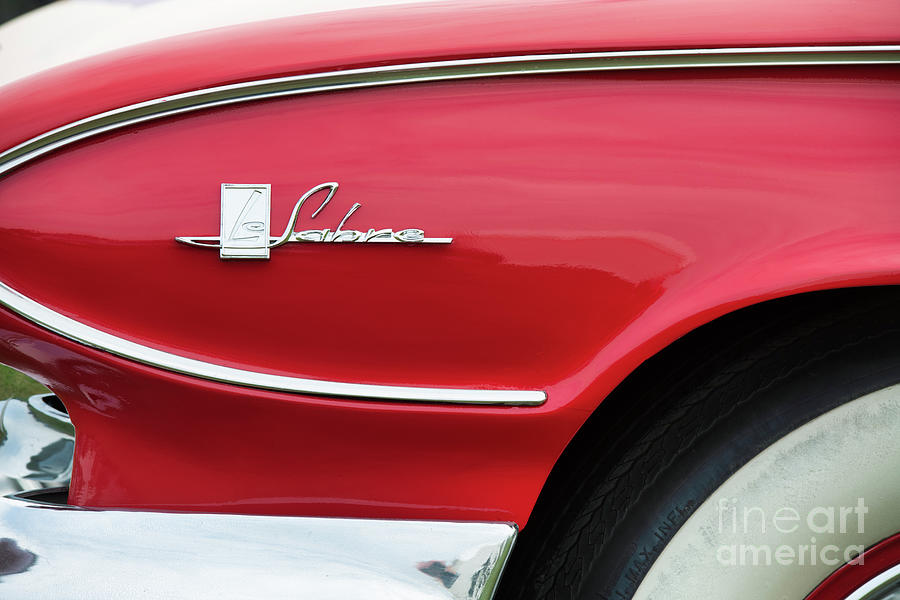 1961 Buick LeSarbe Abstract Photograph by Tim Gainey