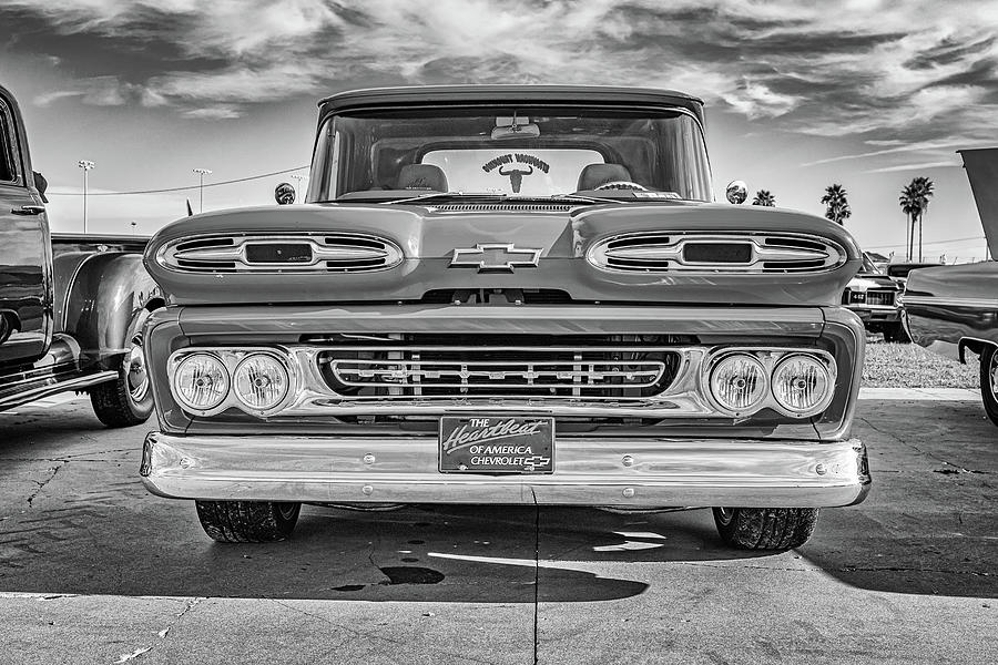 1961 Photograph - 1961 Chevrolet Apache 10 Pickup Truck by Gestalt Imagery