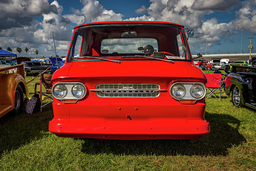 1961 Chevrolet Corvair 95 Rampside Pickup Truck Photograph By Gestalt Imagery Pixels