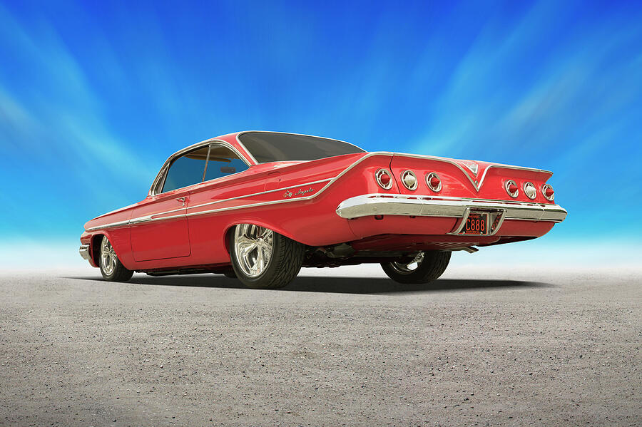 1961 Chevy Impala Photograph by Mike McGlothlen