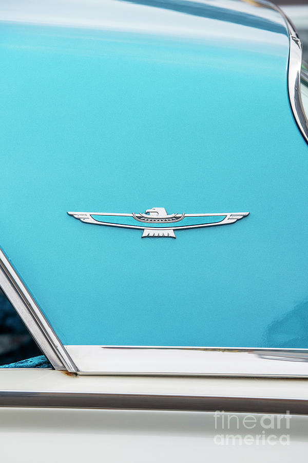 1961 Ford Thunderbird Abstract Photograph by Tim Gainey