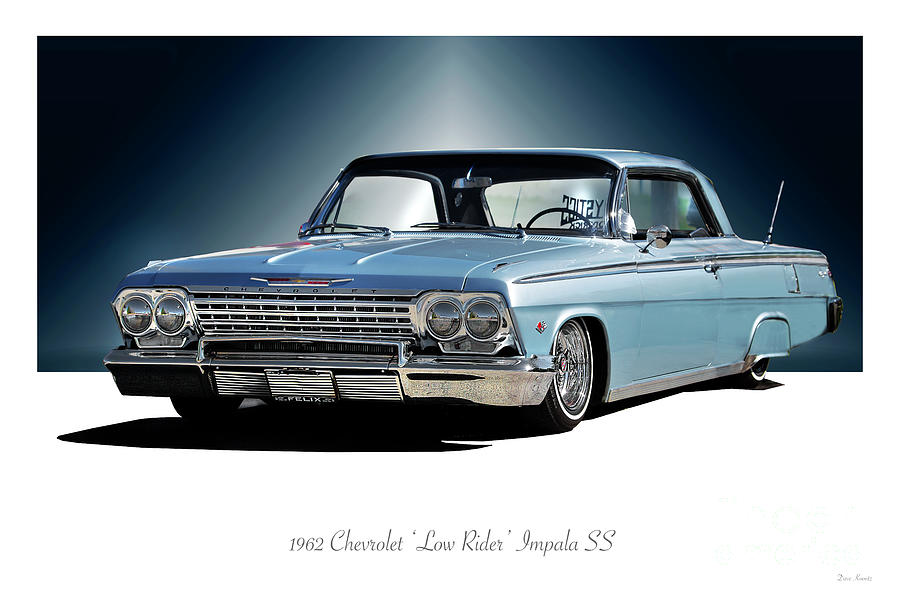 1962 Chevrolet Impala SS Low Rider Photograph by Dave Koontz