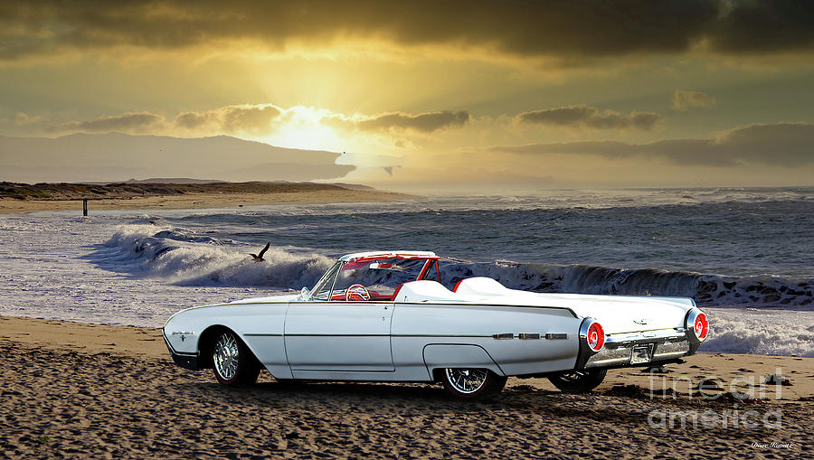 1962 Ford Thunderbird Sport Roadster Photograph by Dave Koontz