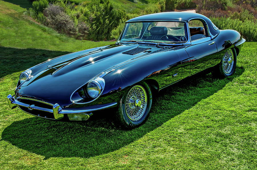 Vintage Photograph - 1962 Jaguar XKE by Thomas Hall