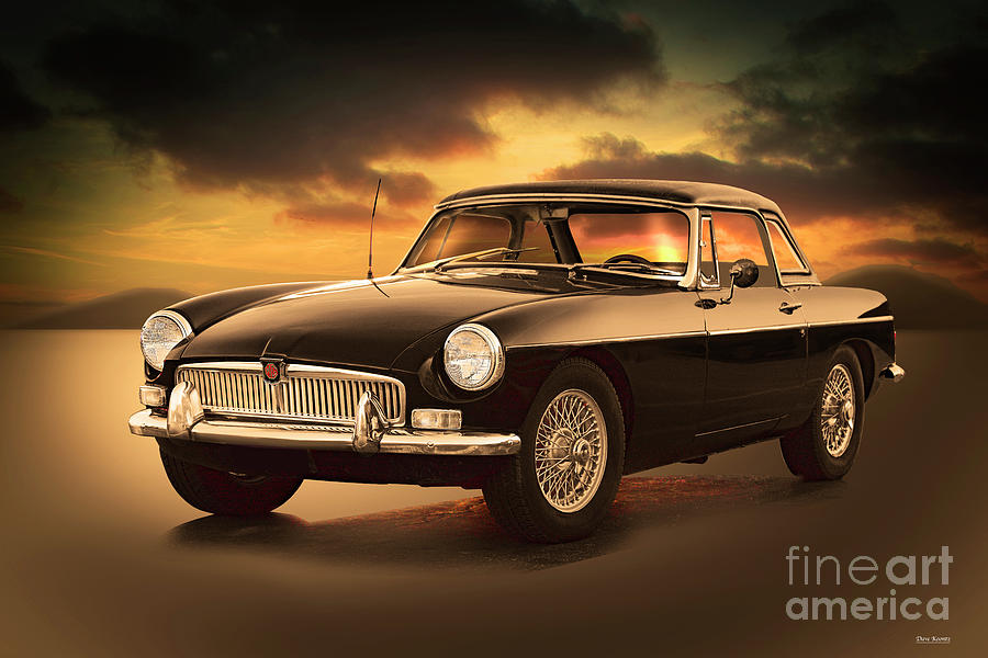 1962 MGB Roadster W Hardtop Photograph By Dave Koontz - Pixels