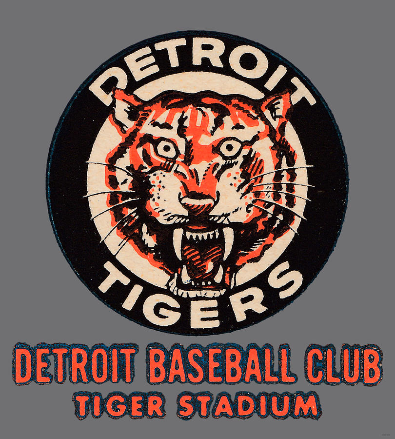 1963 Detroit Tigers Art Mixed Media by Row One Brand