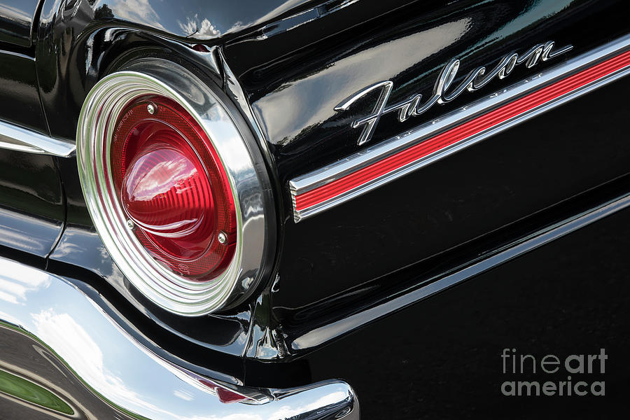 1963 Falcon Taillight Photograph by Dennis Hedberg