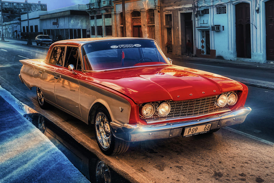 1963 Ford Galaxie Photograph by Micah Offman