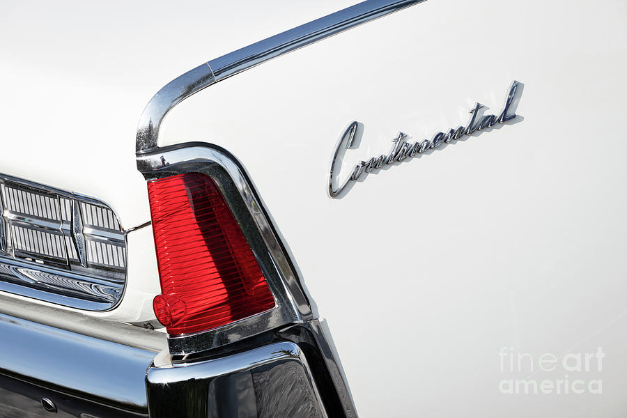 1963 Lincoln Continental Photograph by Dennis Hedberg