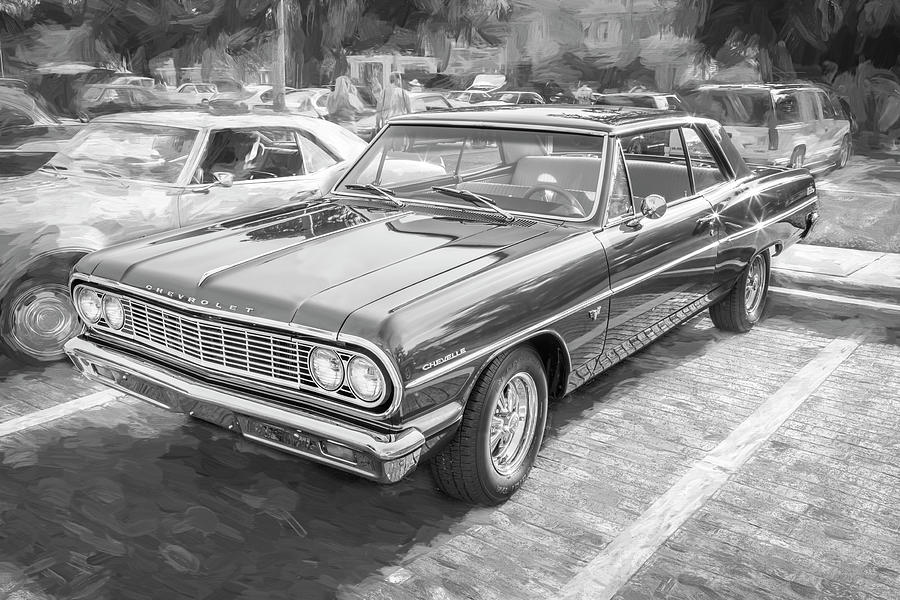 1964 Candy Red Chevelle Malibu X101 Photograph by Rich Franco - Fine ...