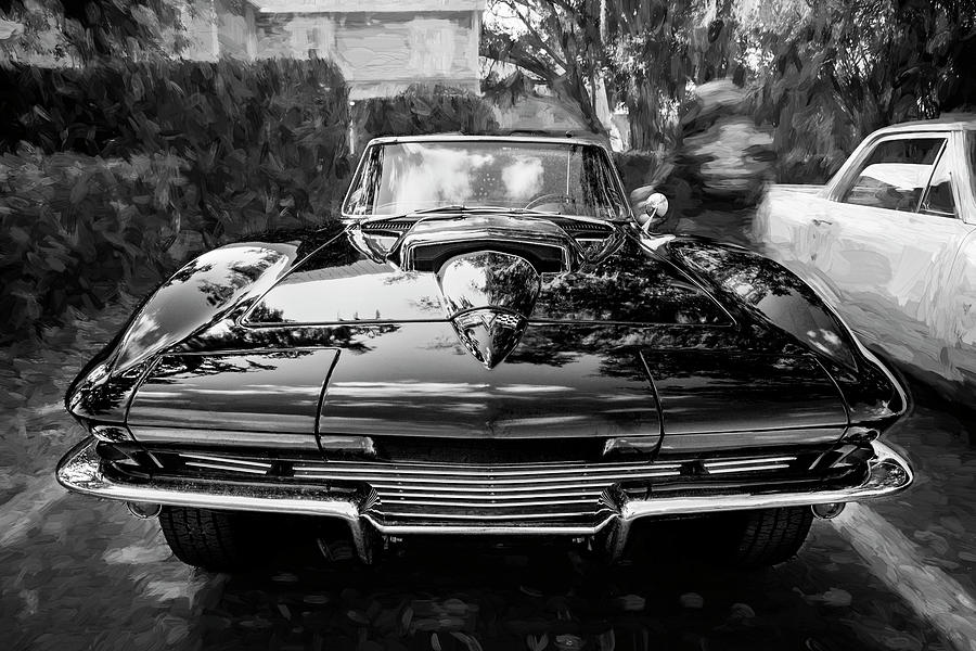 1964 Chevy Corvette Convertible x121 Photograph by Rich Franco