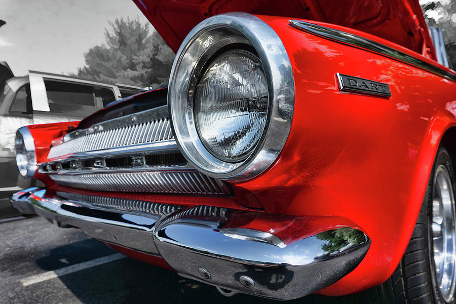 1964 Dodge Dart front Photograph by Daniel Adams