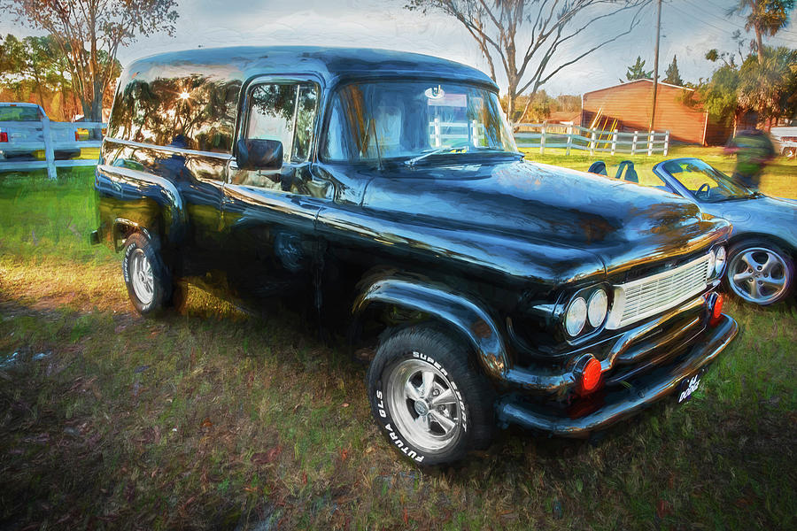 1964 Dodge Panel D100 Delivery Truck X106 Photograph by Rich Franco