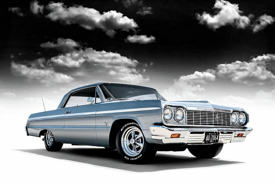 1964 Impala Digital Art by Douglas Pittman