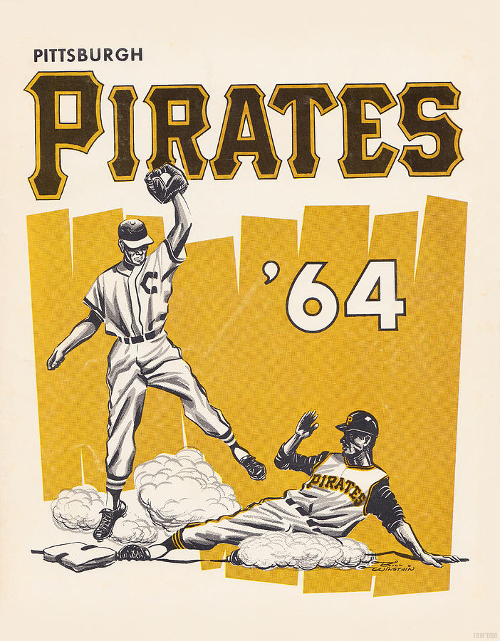 Pittsburgh Pirates Mixed Media - 1964 Pittsburgh Pirates by Row One Brand