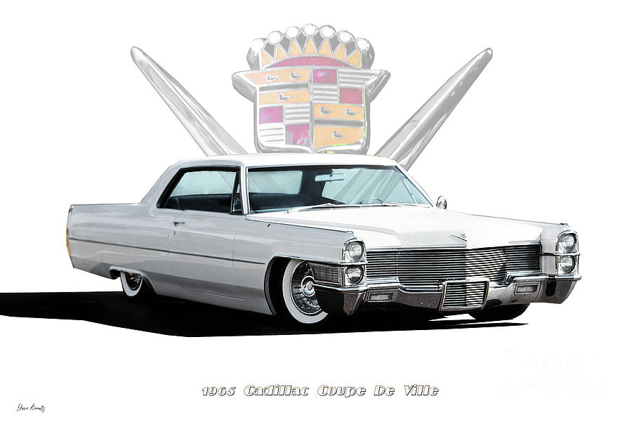 1965 Cadillac Coupe DeVille Proper Stance Photograph by Dave Koontz