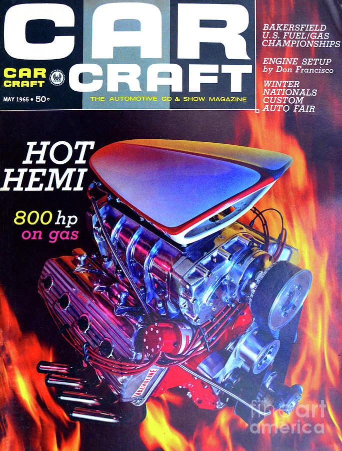 May 1965 Car Craft Magazine Photograph by David Lee Thompson
