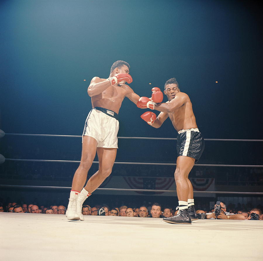 1965 Cassius Clay Floyd Patterson Knockout Photograph by Vintage ...