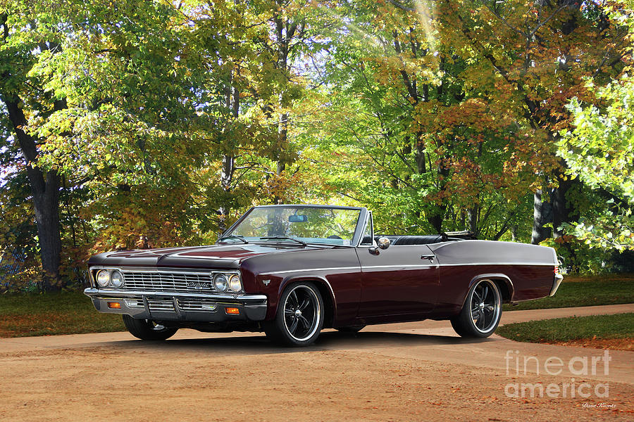 1965 Chevrolet Impala Convertible Photograph by Dave Koontz
