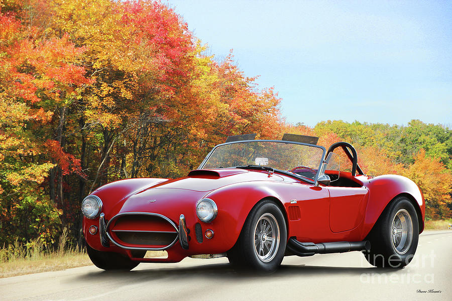 1965 Cobra Fall Cruise Roadster Photograph by Dave Koontz