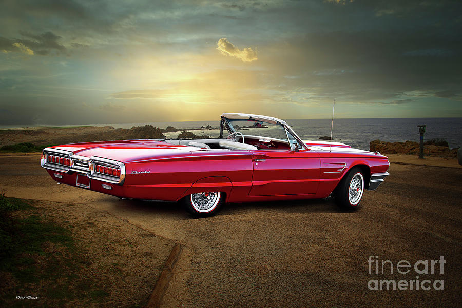 1965 Ford Thunderbird Sports Roadster Photograph by Dave Koontz