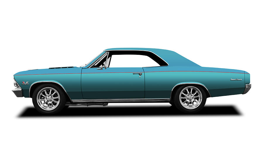 1966 Chevelle - 1966chevywhi230665 Photograph by Frank J Benz - Fine ...