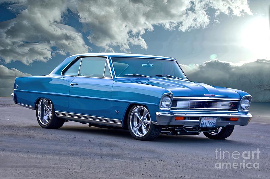 1966 Chevrolet Nova Painting by Bailey Watson - Fine Art America