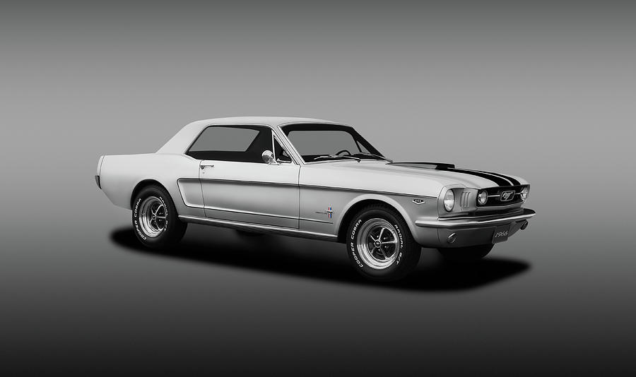 1966 Ford Mustang - 1966mustangcoupefa208942 Photograph by Frank J Benz ...