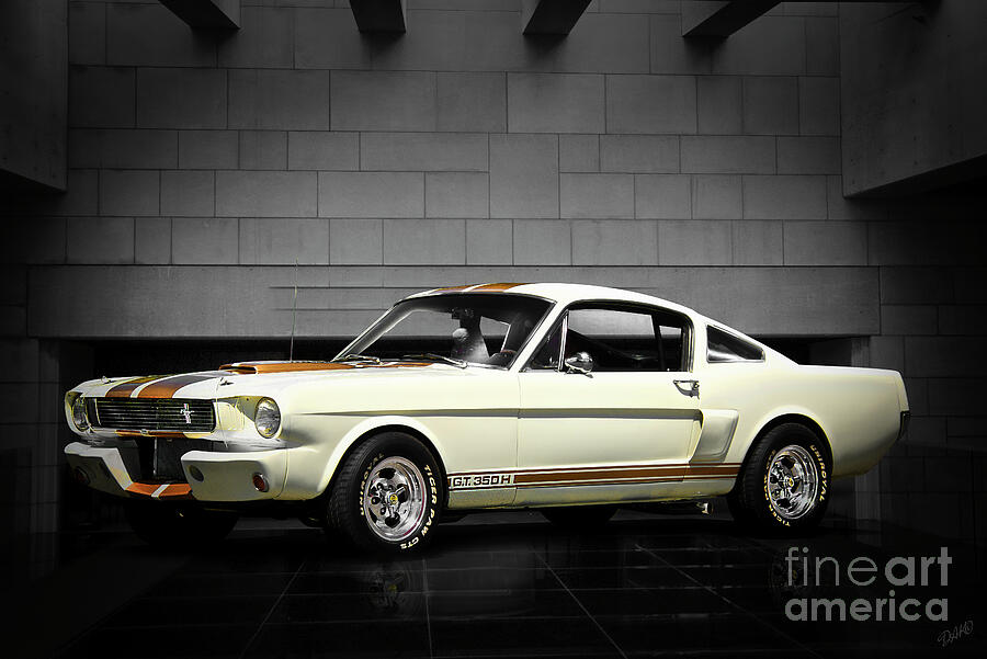 1966 Hertz Mustang GT350 Photograph by Dave Koontz - Fine Art America