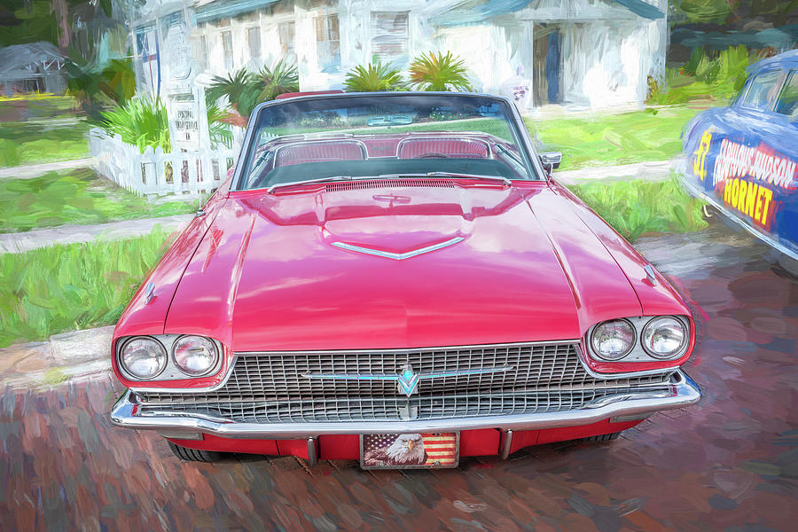 1966 Red Ford Thunderbird X102 Photograph by Rich Franco