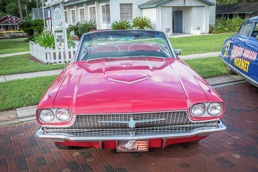 1966 Red Ford Thunderbird X105 Photograph by Rich Franco 1966 Red Ford Thunderbird X105 Photograph by Rich Franco