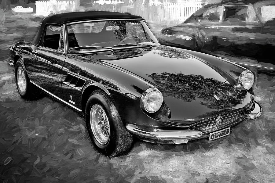 1967 Ferrari 330 GTS X106 Photograph by Rich Franco