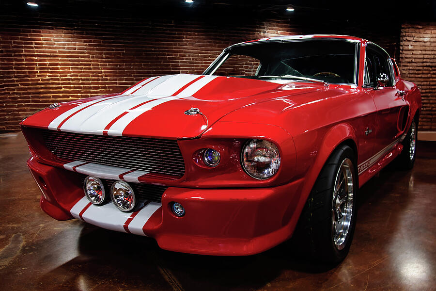 1967 Ford Mustang GT 500E Super Snake Photograph by Flees Photos 1967 Ford Mustang GT 500E Super Snake Photograph by Flees Photos