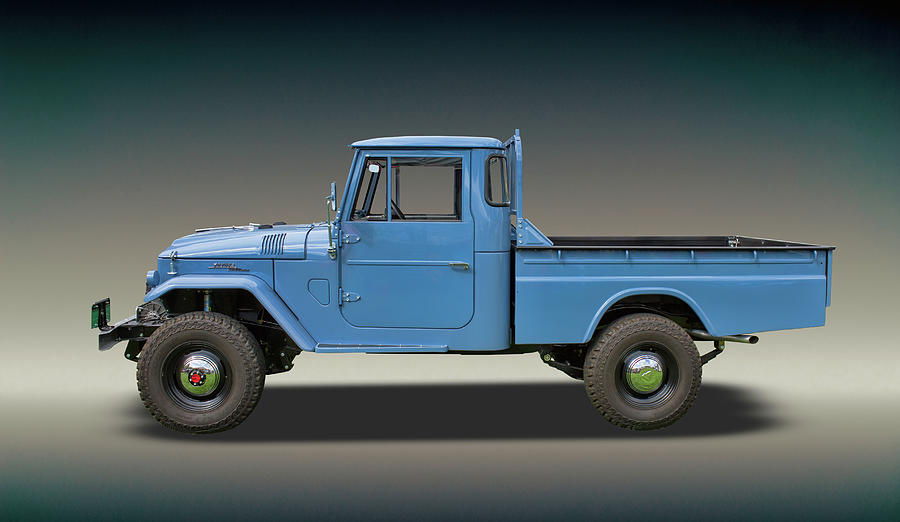 1967 Toyota Fj45 Truck Photograph By Nick Gray 