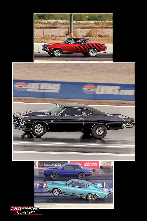 1968 Chevelle collage Photograph by Darrell Foster