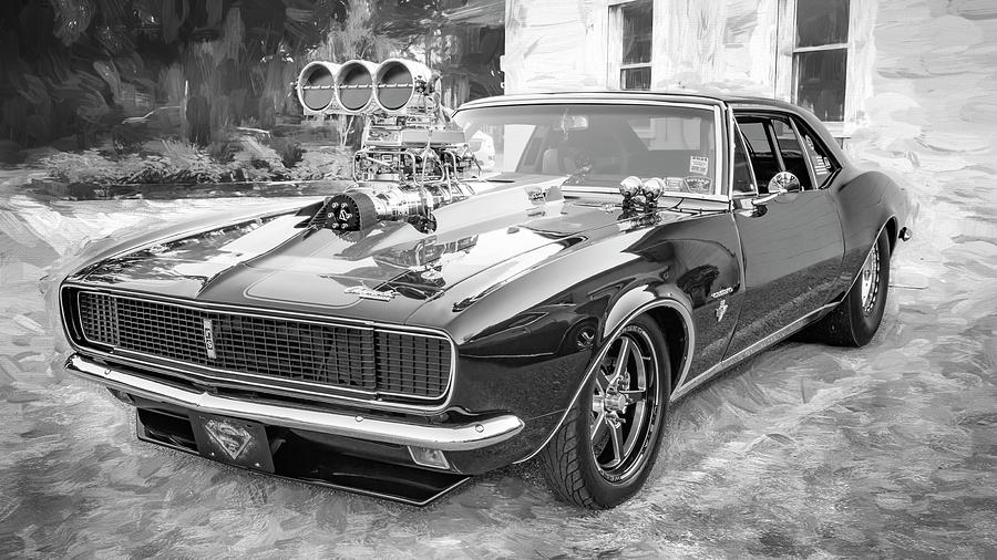 1968 Chevrolet Camaro Dragster 427 X143 Photograph by Rich Franco