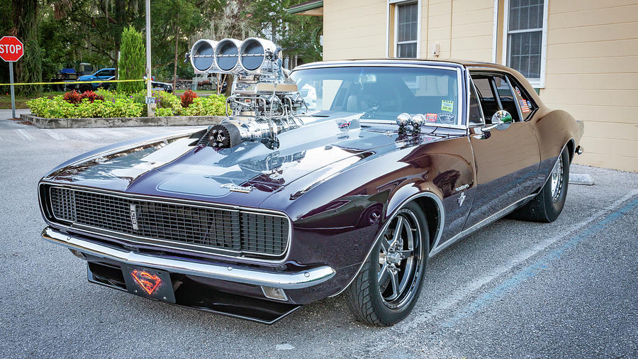 1968 Chevrolet Camaro Dragster 427 X141 Photograph by Rich Franco