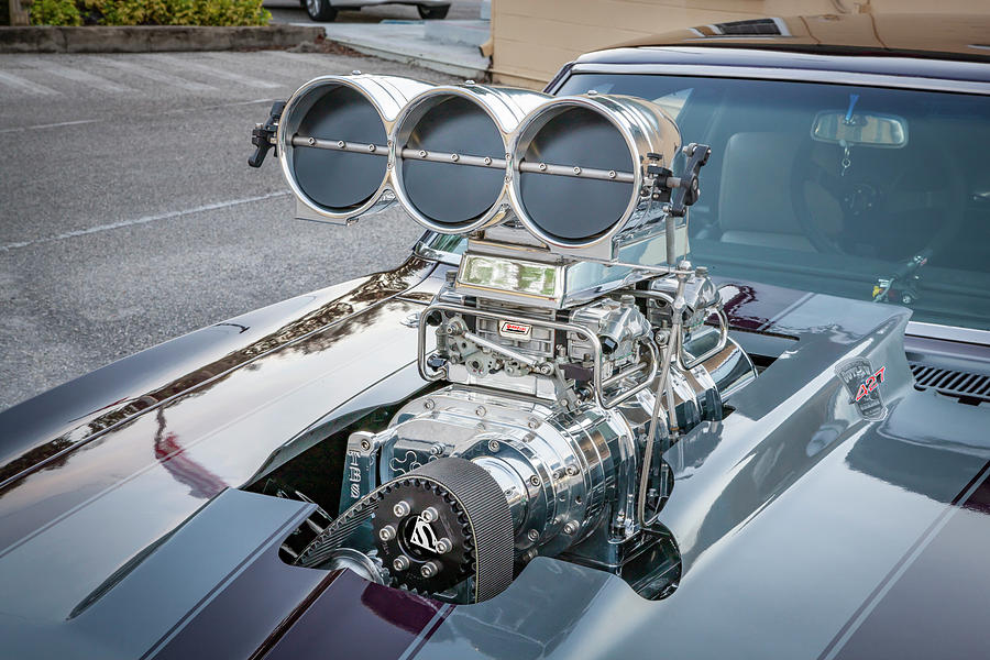 1968 Chevrolet Camaro RS Dragster 427 X145 Photograph by Rich Franco