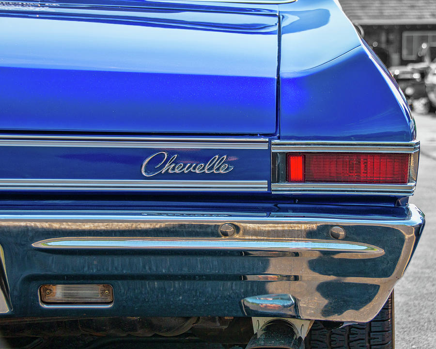 1968 Chevy Chevelle Tail Light Photograph by Kristia Adams