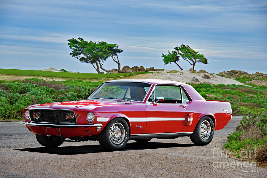 1968 Ford Mustang California GTCS Photograph by Dave Koontz