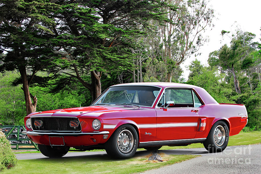 1968 Ford Mustang California Special Photograph by Dave Koontz