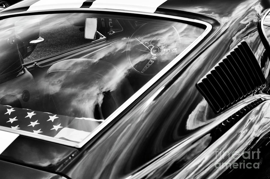 1968 Mustang Monochrome Photograph by Tim Gainey