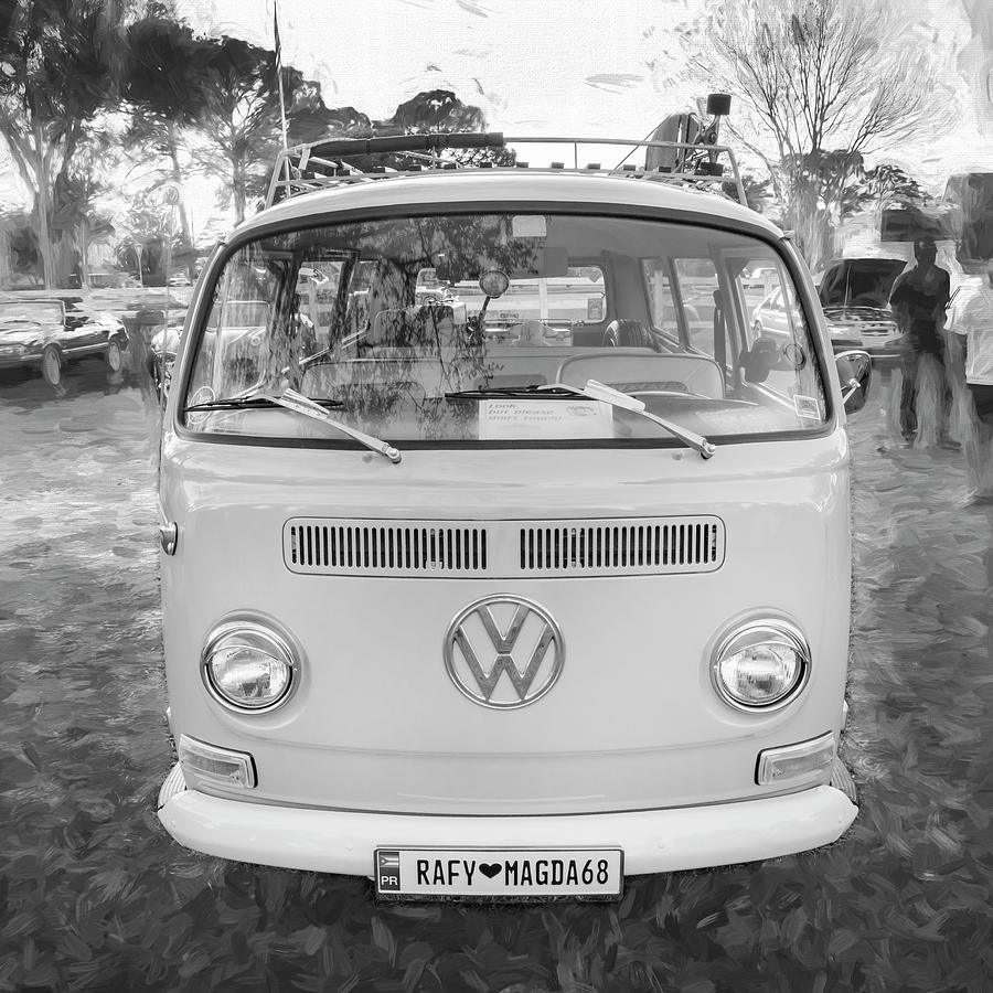  1968 Volkswagen Van Bus X105 #1968 Photograph by Rich Franco
