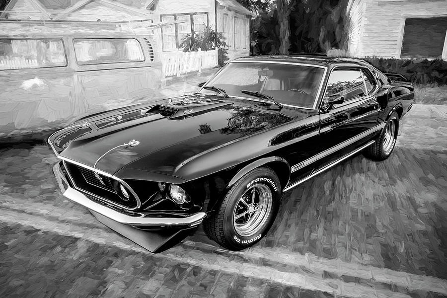 1969 Ford Mustang Mach 1 390 X102 Photograph by Rich Franco - Fine Art ...