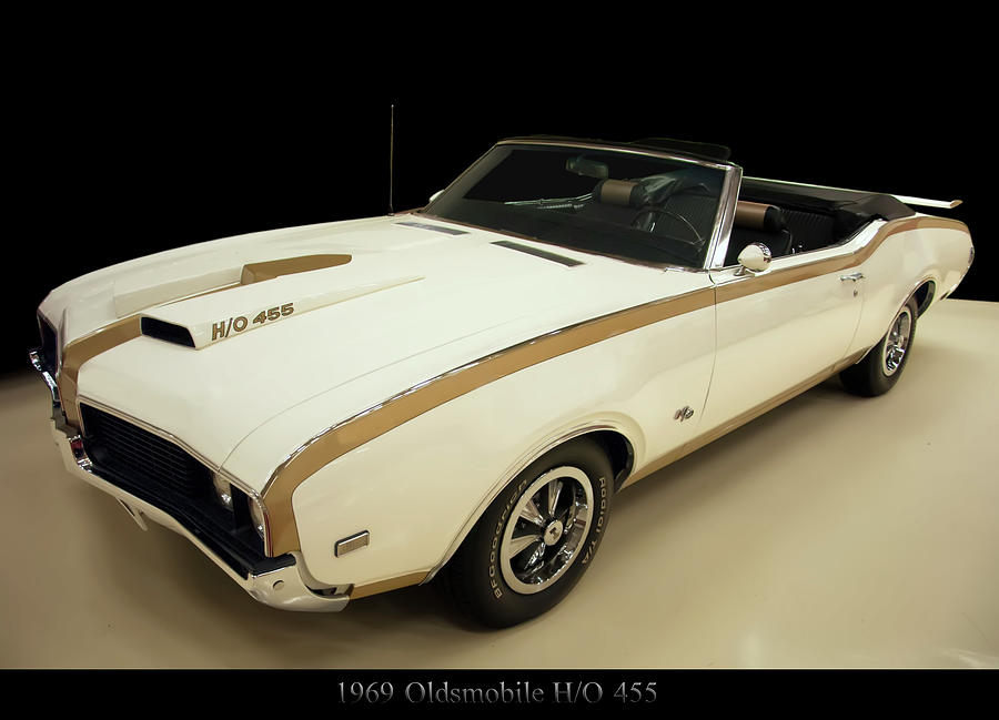 1969 Hurst Oldsmobile 455 HO convertible Photograph by Flees Photos