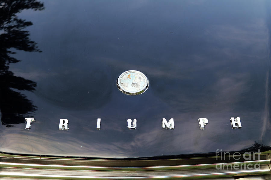 1969 Triumph Tr4 Emblem 8825 Photograph