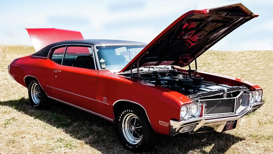 1970 Buick GS 455 -001 Photograph by Flees Photos